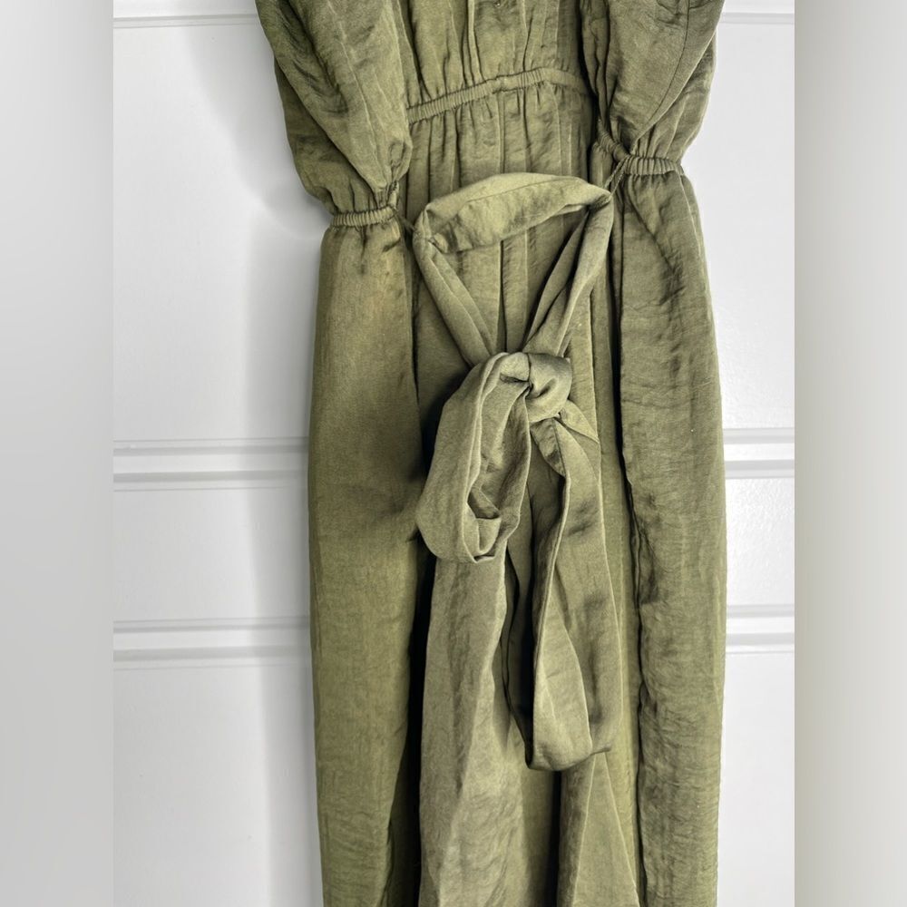 Gabrielle Union Olive Green Jumpsuit - Picture 6 of 9